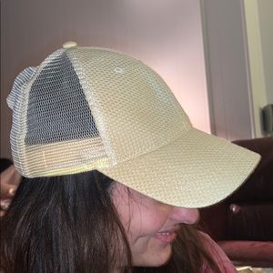 YELLOW MESH HAT